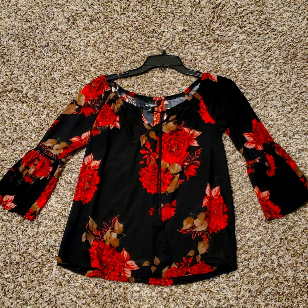 Long sleeve blouse